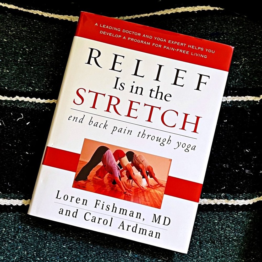 Relief is in the Stretch Hardback Book